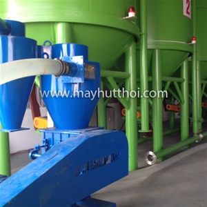 Pneumatic vacuum conveyor machine for conveying plastic resin in Hai Duong province, Vietnam