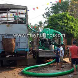 Pneumatic conveyor for cashew husk in Vietnam