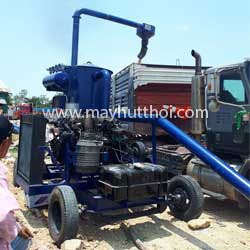 Vacuum pneumatic conveyor for corn, wheat... in Cambodia in April 2018