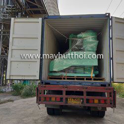 Nam Son export rice husk pneumatic conveyor to Thailand
