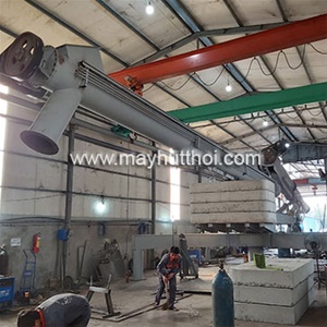 Nam Son Cement ship unloader is installed and operating in Montenegro