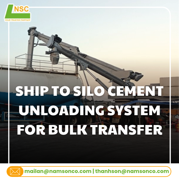 Ship to Silo Cement Unloading System for Efficient Bulk Cement Transfer