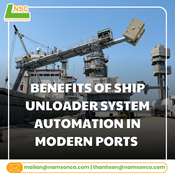 Benefits of ship unloader system automation in modern ports