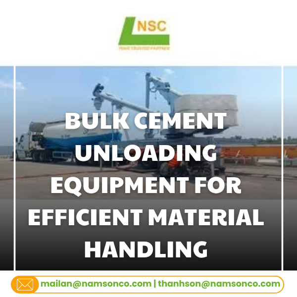 Bulk Cement Unloading Equipment for Efficient Material Handling