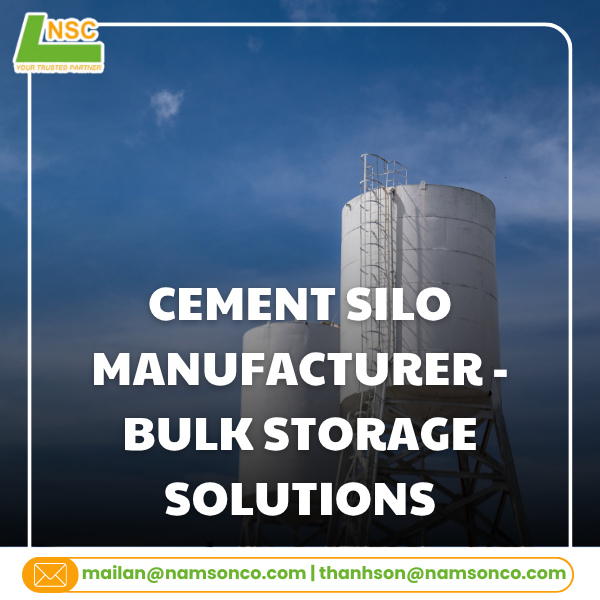 Cement Silo Manufacturer – High-Quality Bulk Cement Storage Solutions
