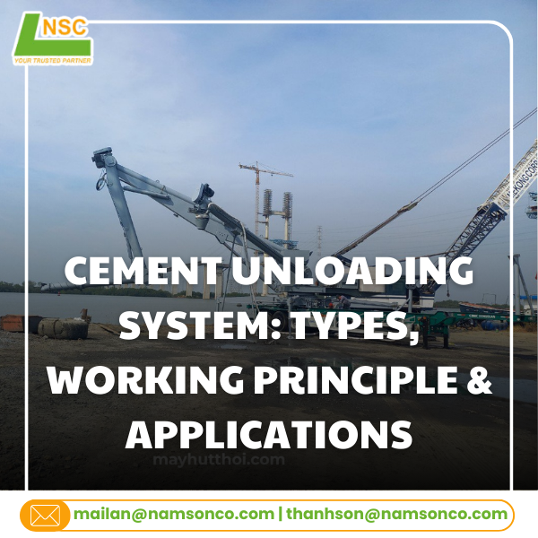 Cement unloading system: types, working principle and industrial applications