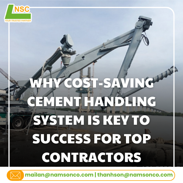 Why cost-saving cement handling system is key to success for top contractors